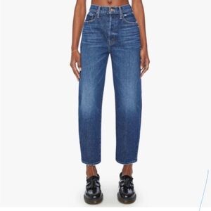 MOTHER Curbside Flood Barrel Jean Size 27